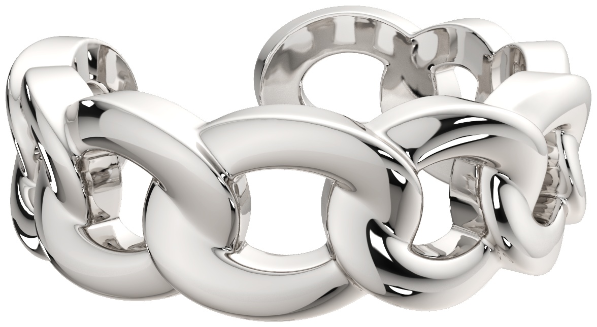 Кафф Lucente Silver ZO-0300323 вес 0.87 г серебро, без вставок
