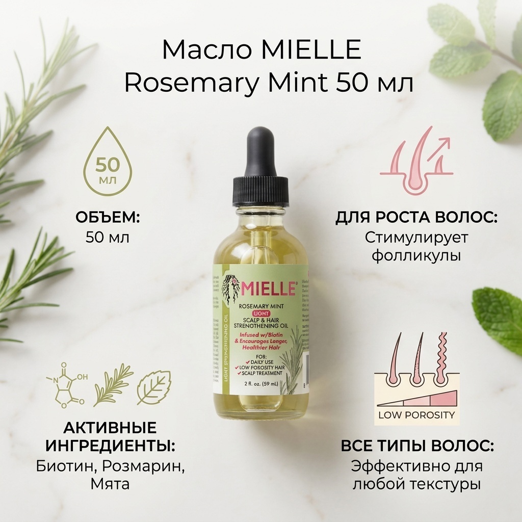 MIELLE Mielleoil масло 50 мл
