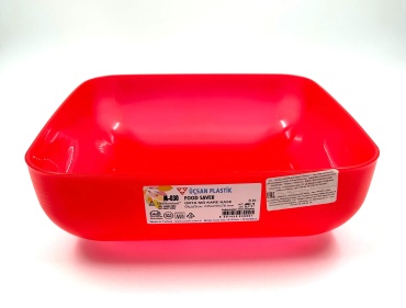 Миска Ucsan plastik 23.5х23.5 см, пластик, 1 шт