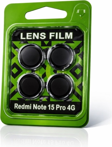 Стекло SZX для Redmi Note 15 Pro Линзы черный
