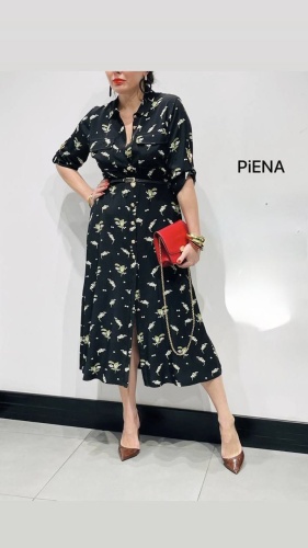 Повседневное платье PIENA черный