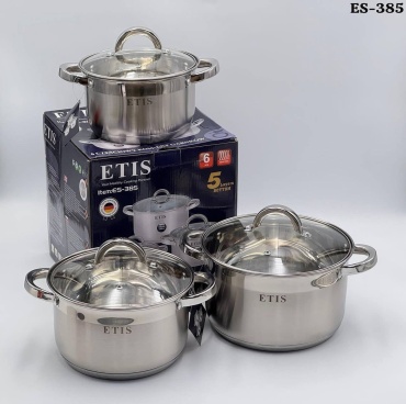 ETIS набор кастрюль VL-385 6 в 1