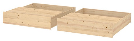 IKEA коробка универсальная 93x46x12 см, дерево