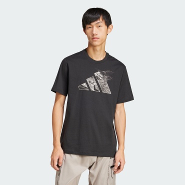 Футболка adidas черный
