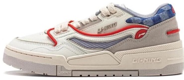 Кроссовки LI-NING Sports Style бежевый, красный, синий