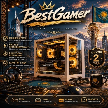 BestGamer Xeon E5-2680 v4 / RTX 3070 Ti 8 Гб / 32 Гб / 256 Гб HDD+SSD 2000 Гб / Win 11 Pro