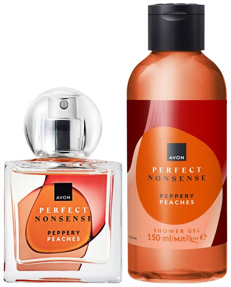 Avon Perfect Nonsens Peppery Peaches набор для тела для женщин