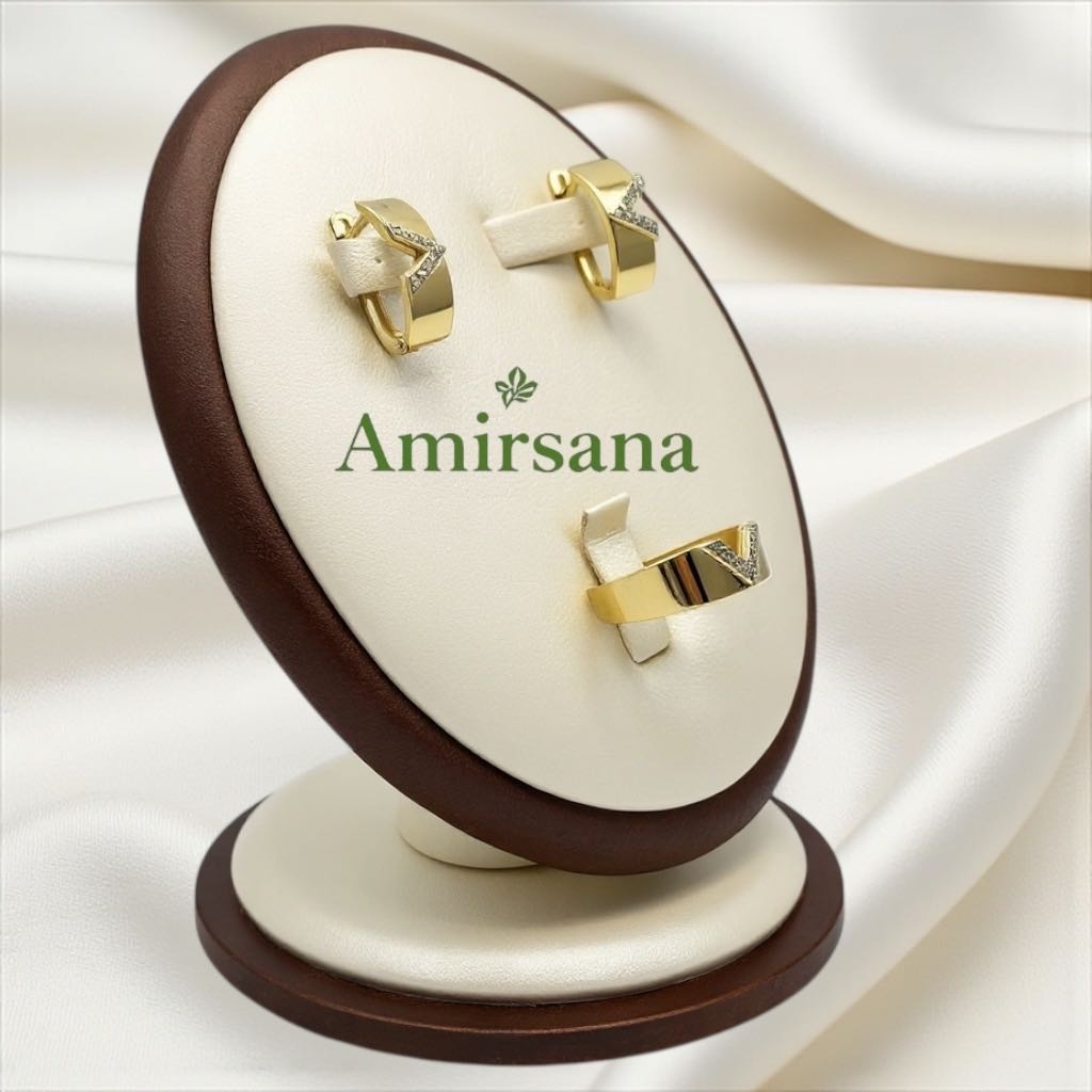 Amirsana 432553284 вес 5.35 г золото, фианит