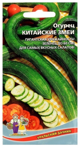 Уральский дачник огурец «Китайский Змей»