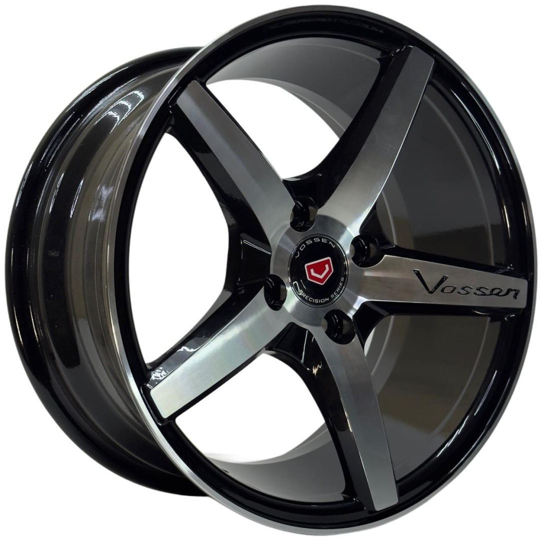 Wheels 5154DD 7x15/4x98 D58.6 ET35 4 диска черный, хром