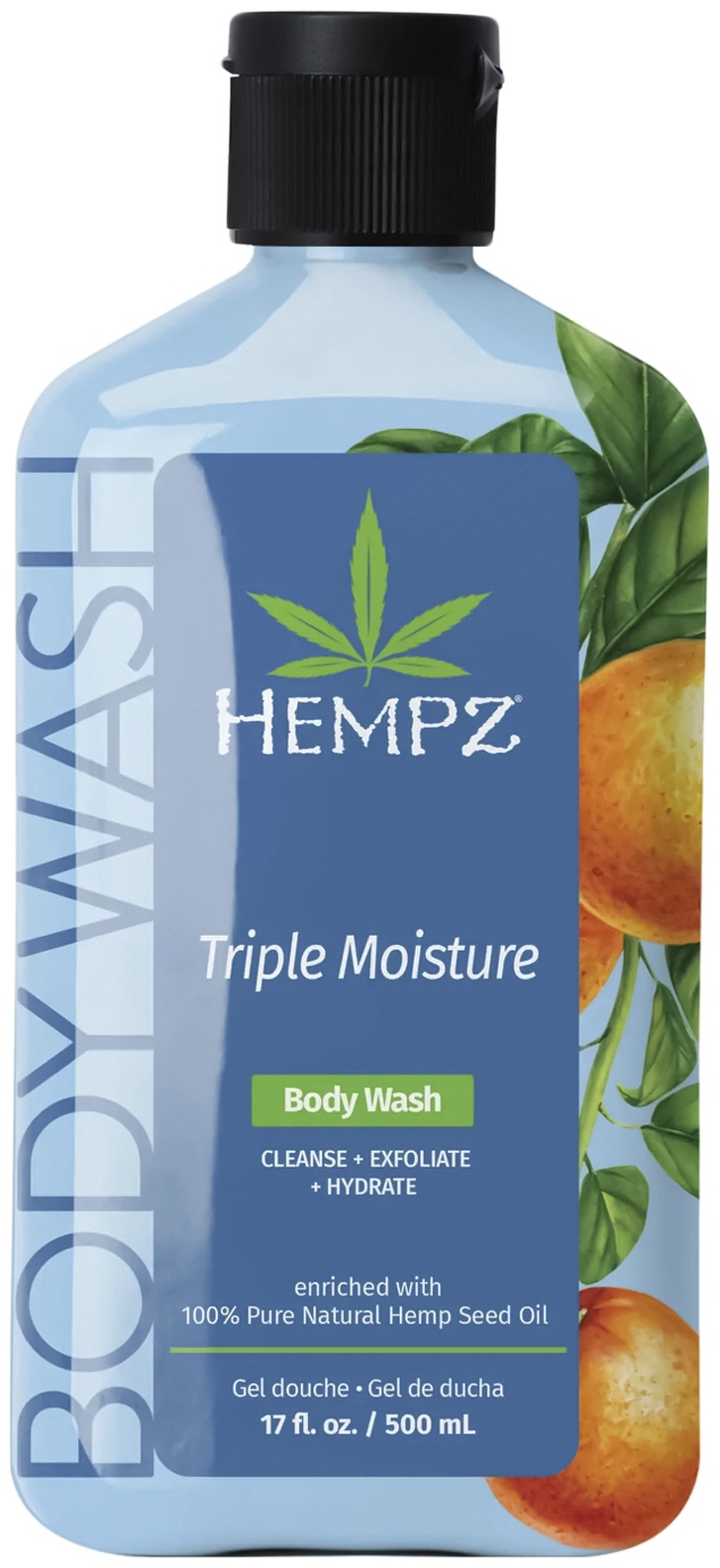 Hempz Triple Moisture Herbal Body Wash, 500 ml. гель 500 мл