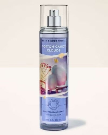 Bath & Body Works Cotton Candy Clouds парфюмированный спрей 236 мл, для женщин