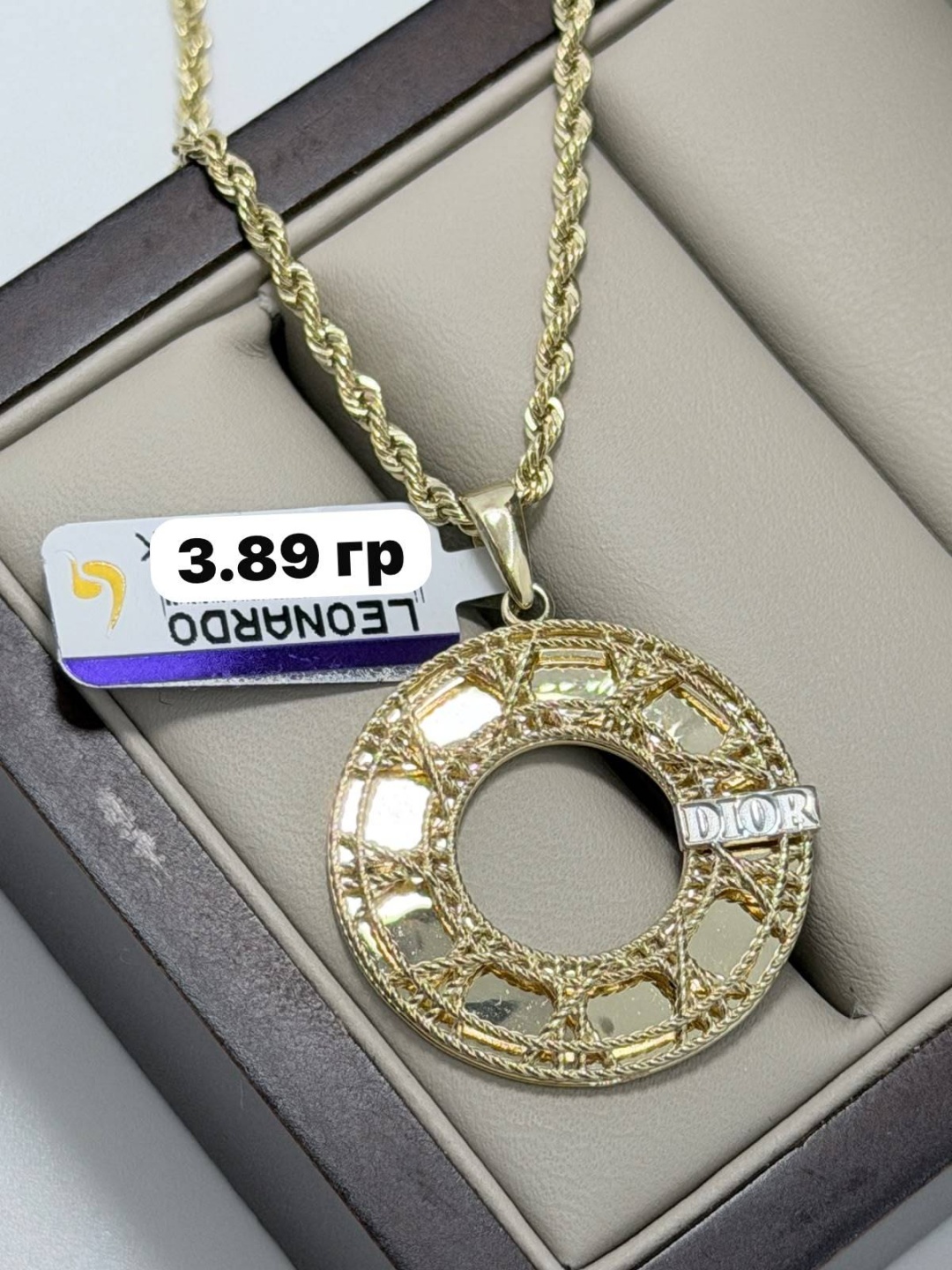 Подвеска BAQ BRAND 65084412 вес 3.89 г золото, без вставок