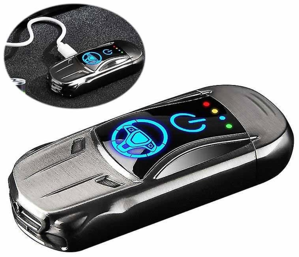 Lighter электронная зажигалка P-55, металлический сплав