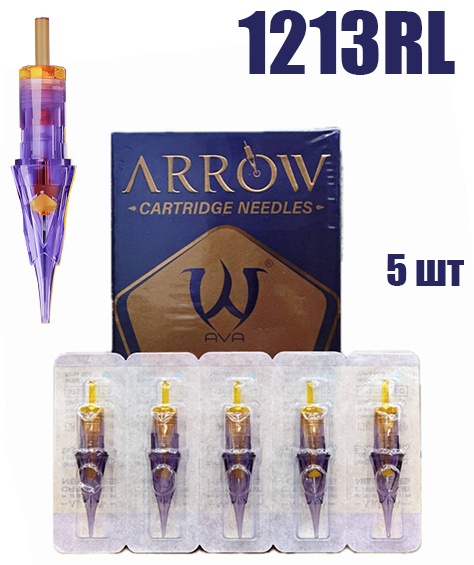 AVA BRANDS ARROW 1213-0,35/13RLLT картриджи 5 шт