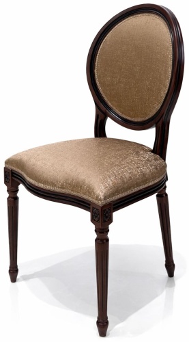 Стул Магнабук Медальон, 96x50x48 см, коричневый 1 шт.