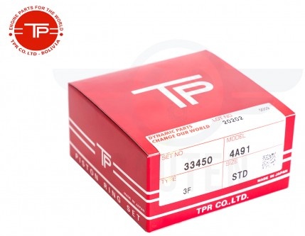 TP Japan кольца поршневые 33450STD, 050. 4A92 1.6 16v. 1,2*0,8*2