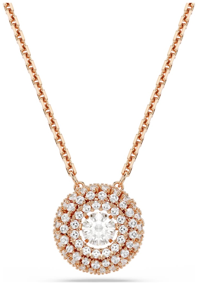 Цепь Swarovski длина 37 см бижутерный сплав кристаллы Swarovski