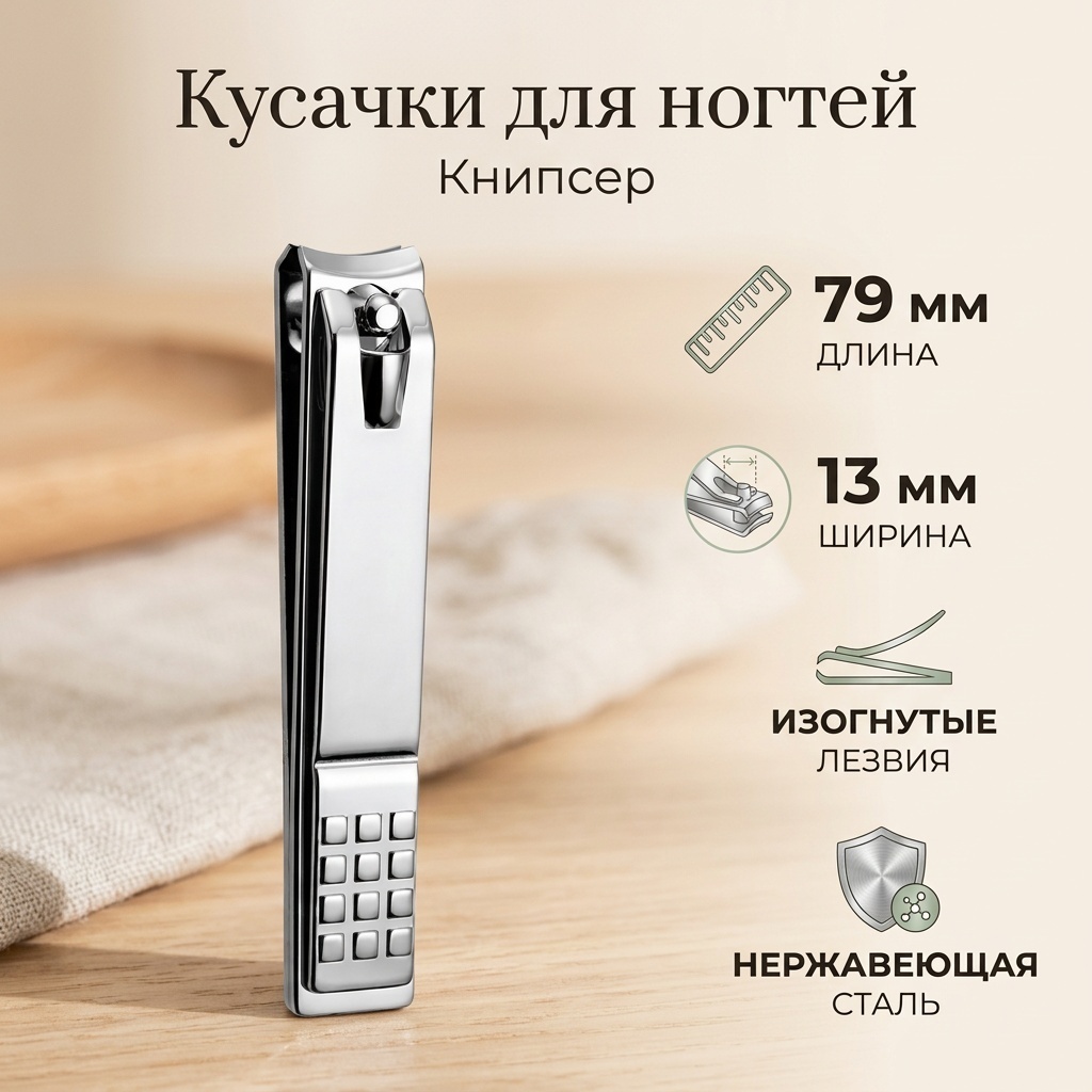 Кусачки-книпсер 8 см 1 шт