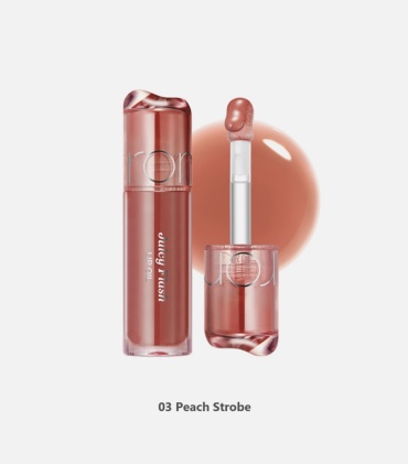 Romand juicy flush lip oil масло-бальзам для губ 03 Peach Strobe
