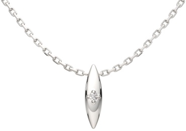 Колье Lucente Silver ZO-05D0016.ZZ_40 длина 40 см вес 1.89 г серебро, бриллиант