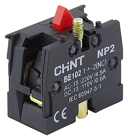 CHINT контактный блок 576726, пластик