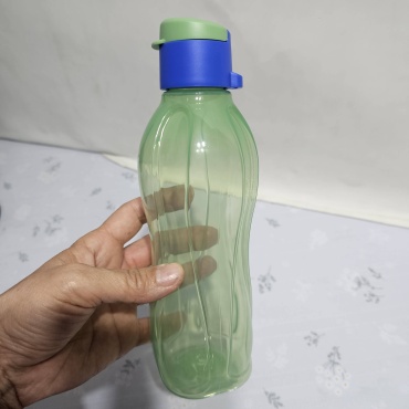 Бутылка Tupperware 0.5 л синий, флип-топ, полипропилен