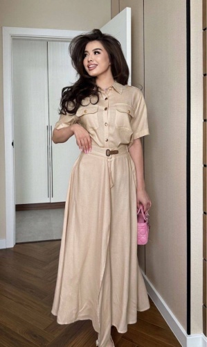 Костюм повседневный LUX MODA бежевый