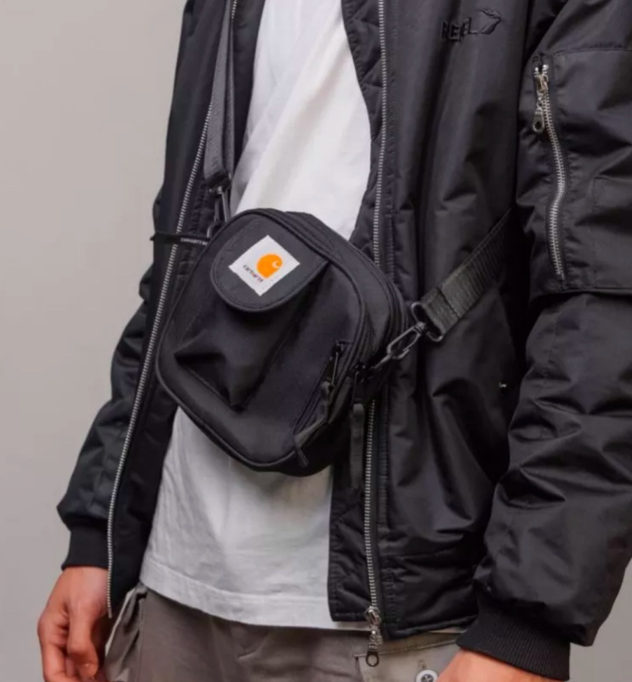 Барсетка CARHARTT полиэстер, канвас черный