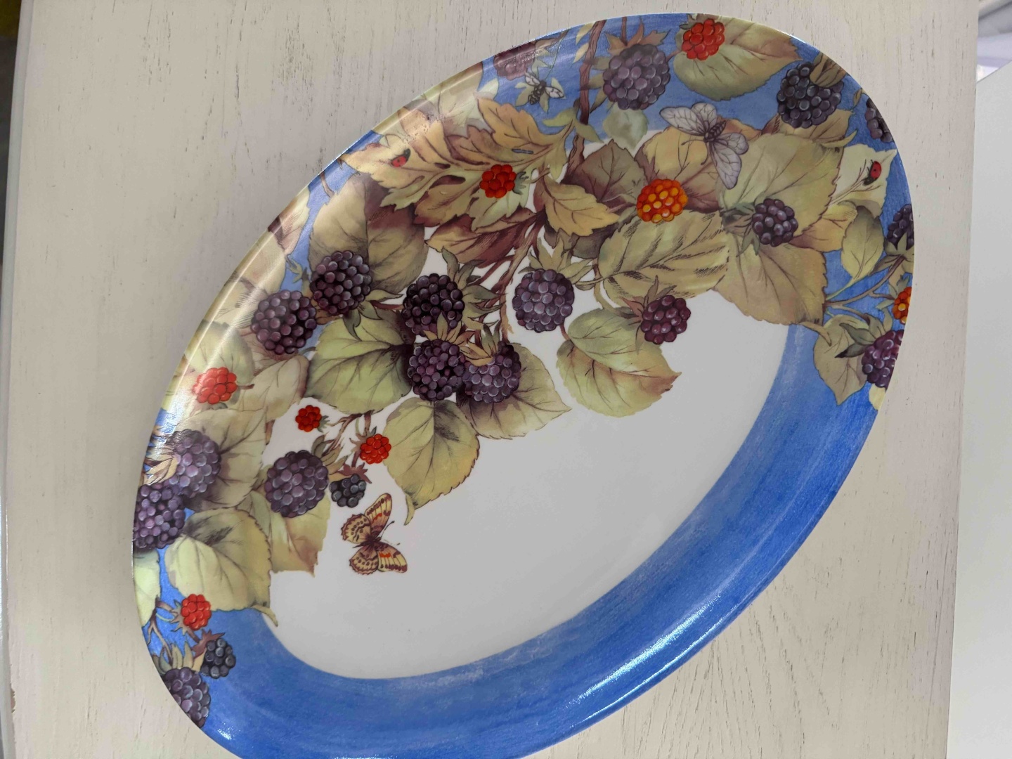 Блюдо PORTMEIRION Hand made 39х26 см, фарфор, 1 шт