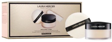 Laura Mercier Indulgent Icons Translucent Loose Powder & Velour Puff Duo Gift Set набор декоративной косметики для женщин