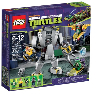 Конструктор LEGO Ninja Turtles 79105, деталей 397 шт