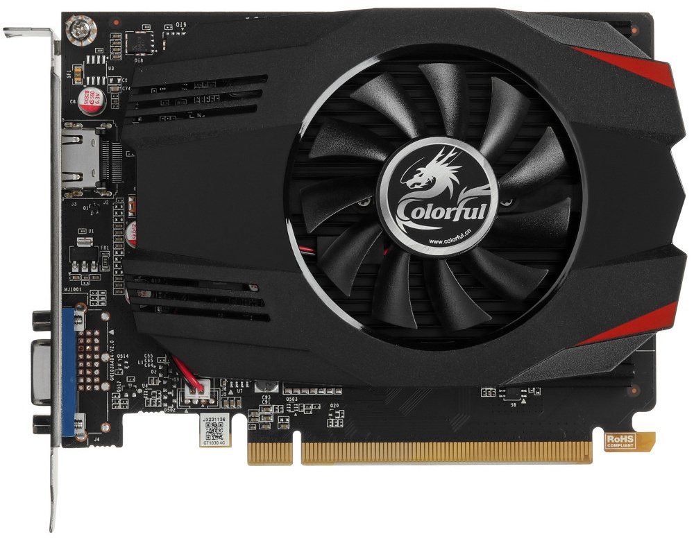 Видеокарта Colorful GT1030 4G-V 4 Гб