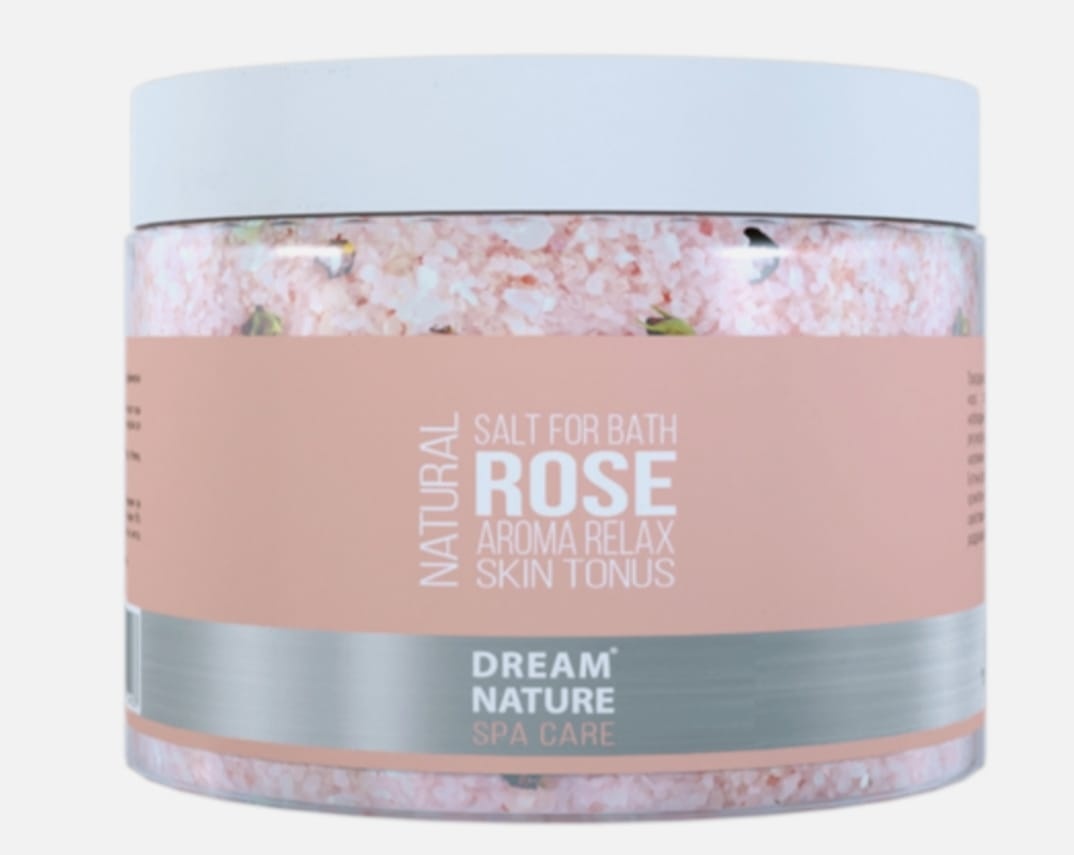 Dream Nature Rose морская соль 600 г
