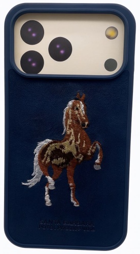 Чехол Polo для Apple iPhone 17 Pro Max темно-синий