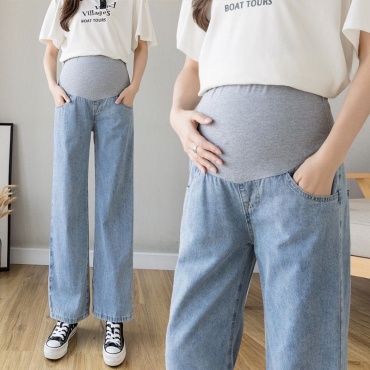 Повседневные брюки TR trendy голубой