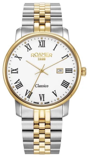 Кварцевые Roamer 971856 48 25 50 нержавеющая сталь