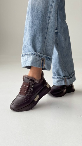 Кроссовки Истерика shoes коричневый