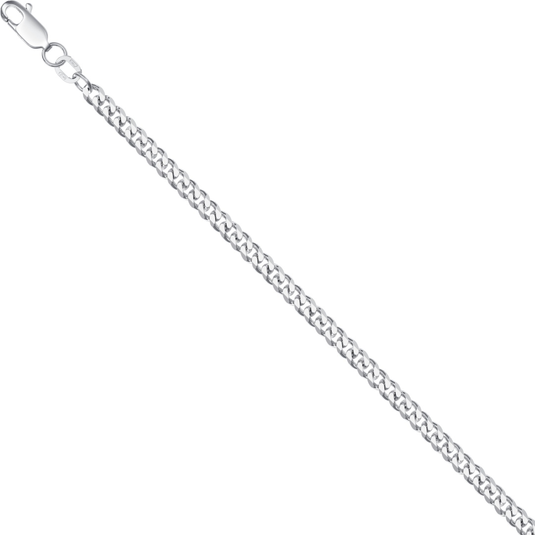 Lucente Silver ZO-НЦ_22-002Ю-3_0_9_65 длина 65 см, вес 14.74 г серебро, плетение панцирное
