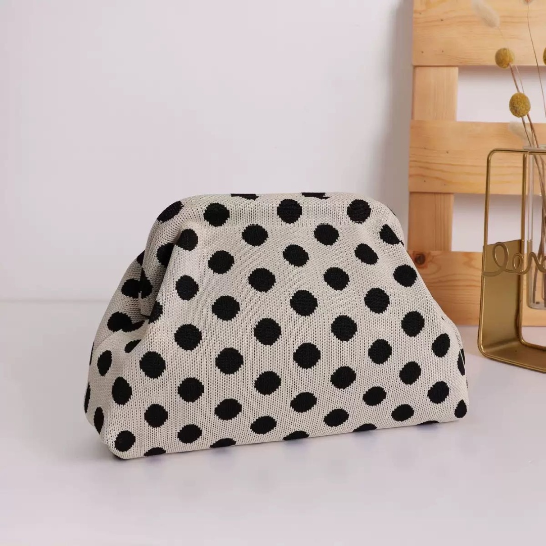 Belezza косметичка текстиль белый, черный 25X30 см
