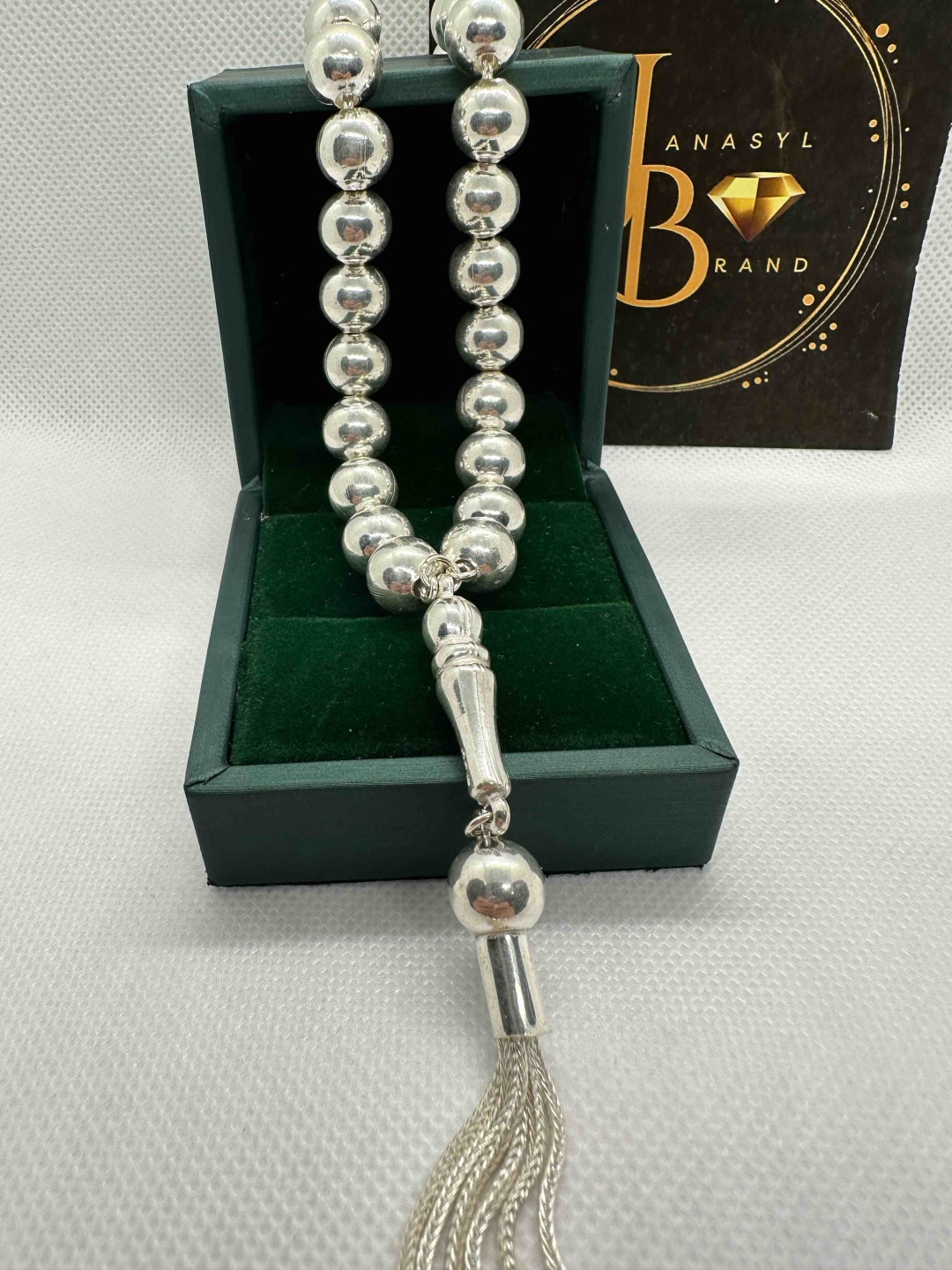 Четки JANASYL Brand ручные серебро без вставок