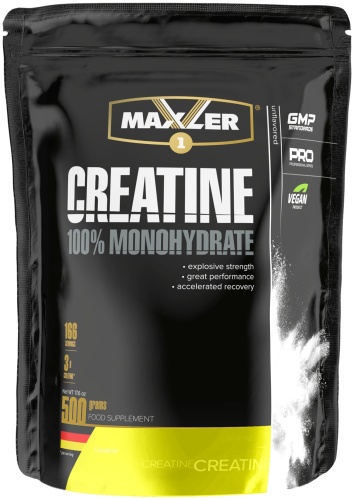 Maxler Creatine Monohydrate 500 г bag Креатин Моногидрат пакет