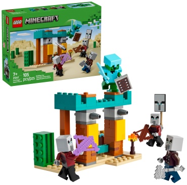 Конструктор LEGO Minecraft 21267, деталей 105 шт