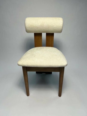Стул OTBASY MEBEL Каори, 80x45x47 см, белый, коричневый 1 шт.
