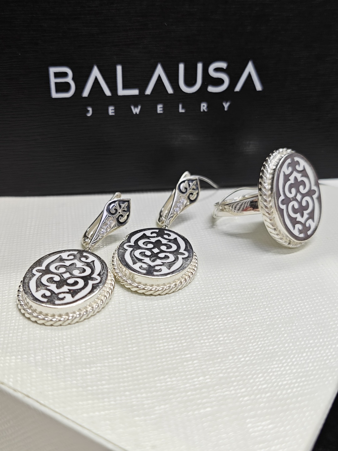 Balausa Jewelry ZH073(1) 18р вес 18 г серебро, эмаль