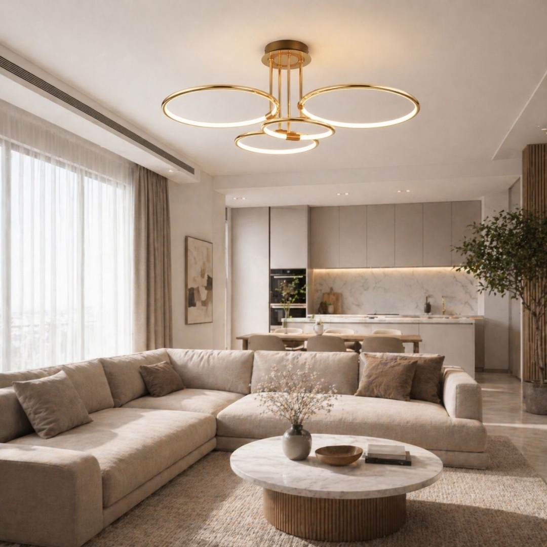 Люстра подвесная Pro Light LED, кол-во ламп: 4 шт