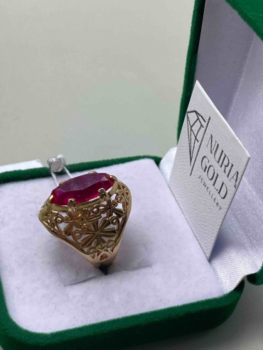 NURIA GOLD 887677659 размер 18 вес 6.63 г золото, рубин