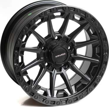 Kipardo KF15 9x17/5x114.3 D73.1 ET12 4 диска черный матовый
