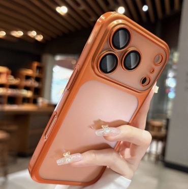 Чехол для Apple iPhone 17 Pro оранжевый