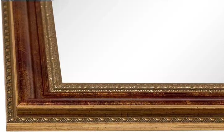 Зеркало настенное в раме 40x75